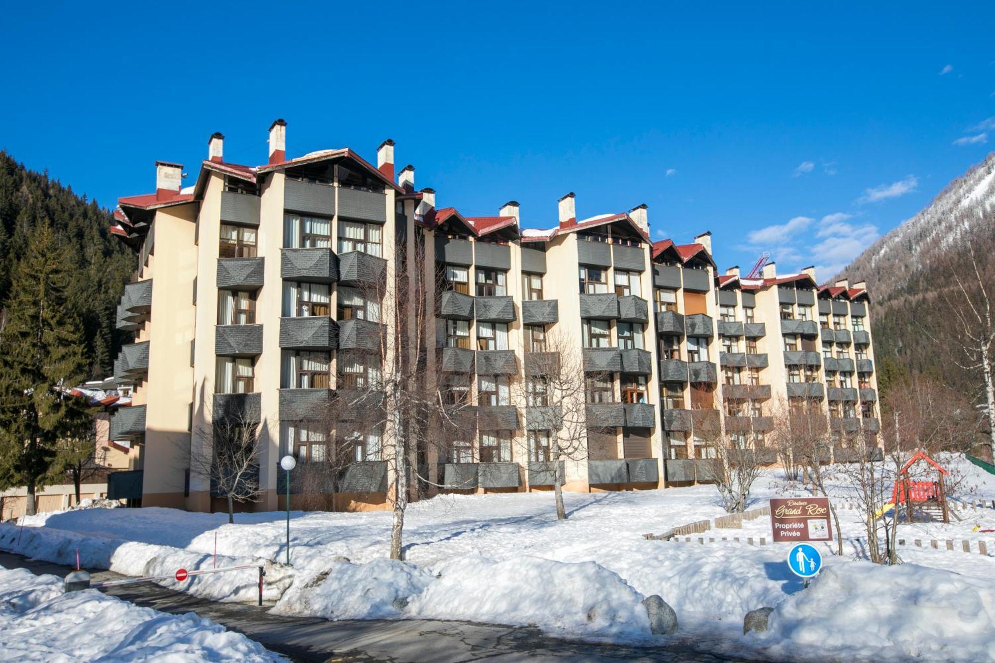 Residence Grand Roc - Campanules 322 - Happy Rentals Шамони Экстерьер фото